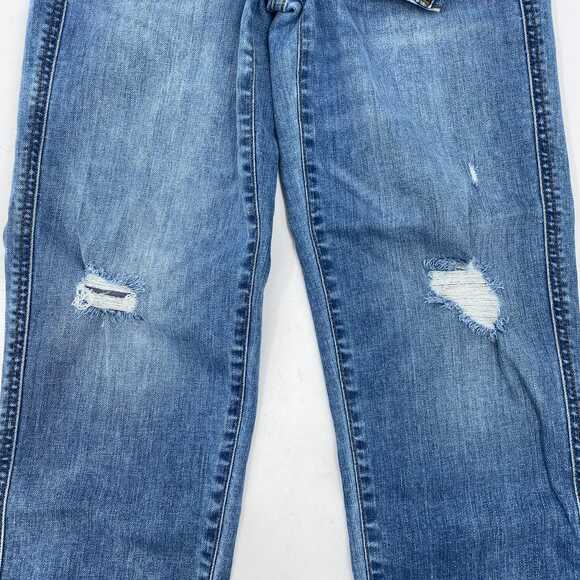 7 For All Mankind Light Wash Distressed Jeans | Women’s Size 25 Regular - Picture 5 of 8